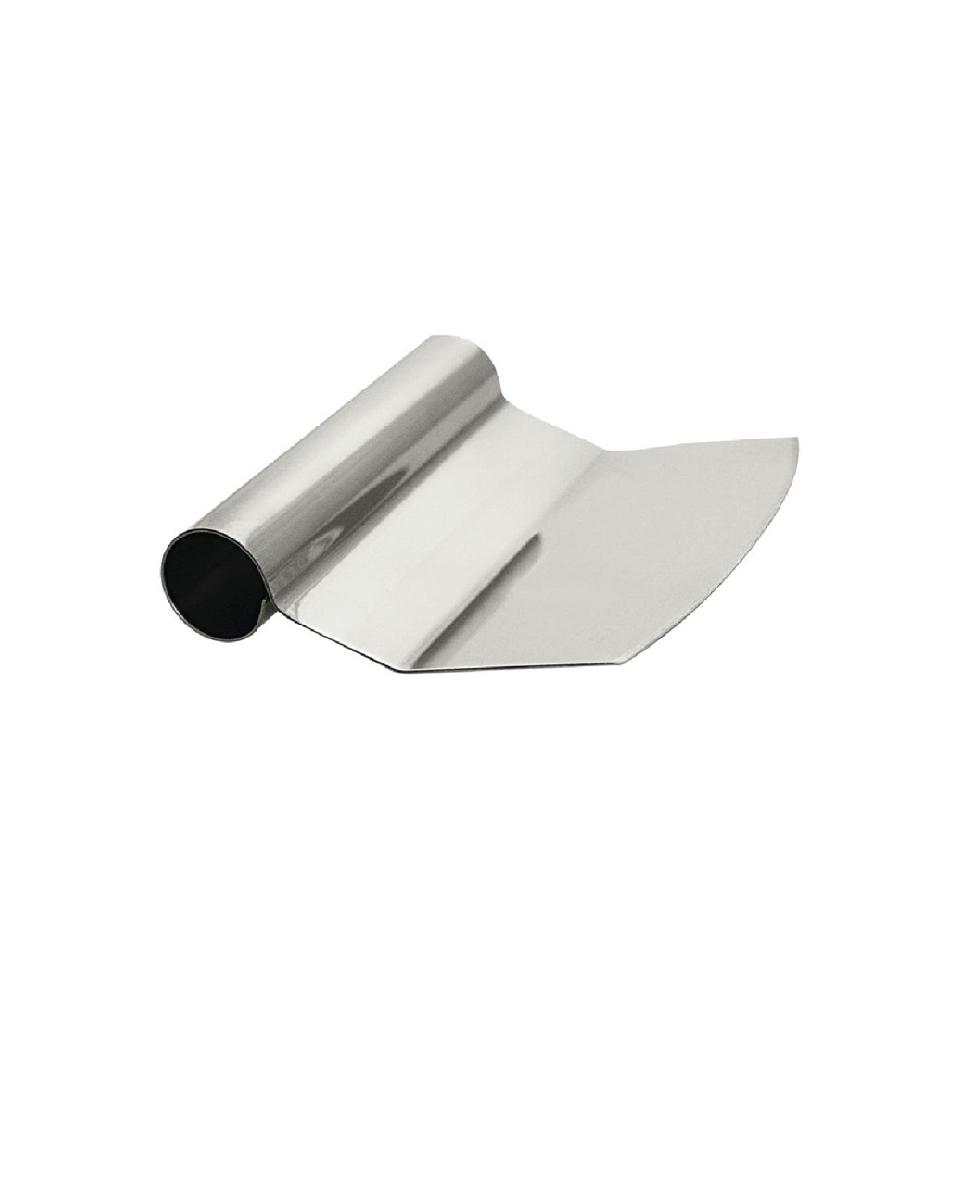 Deeg- en chocoladekrabber - Gebogen - H 2.5 x 12 x 11 CM - RVS - Schneider - CW294