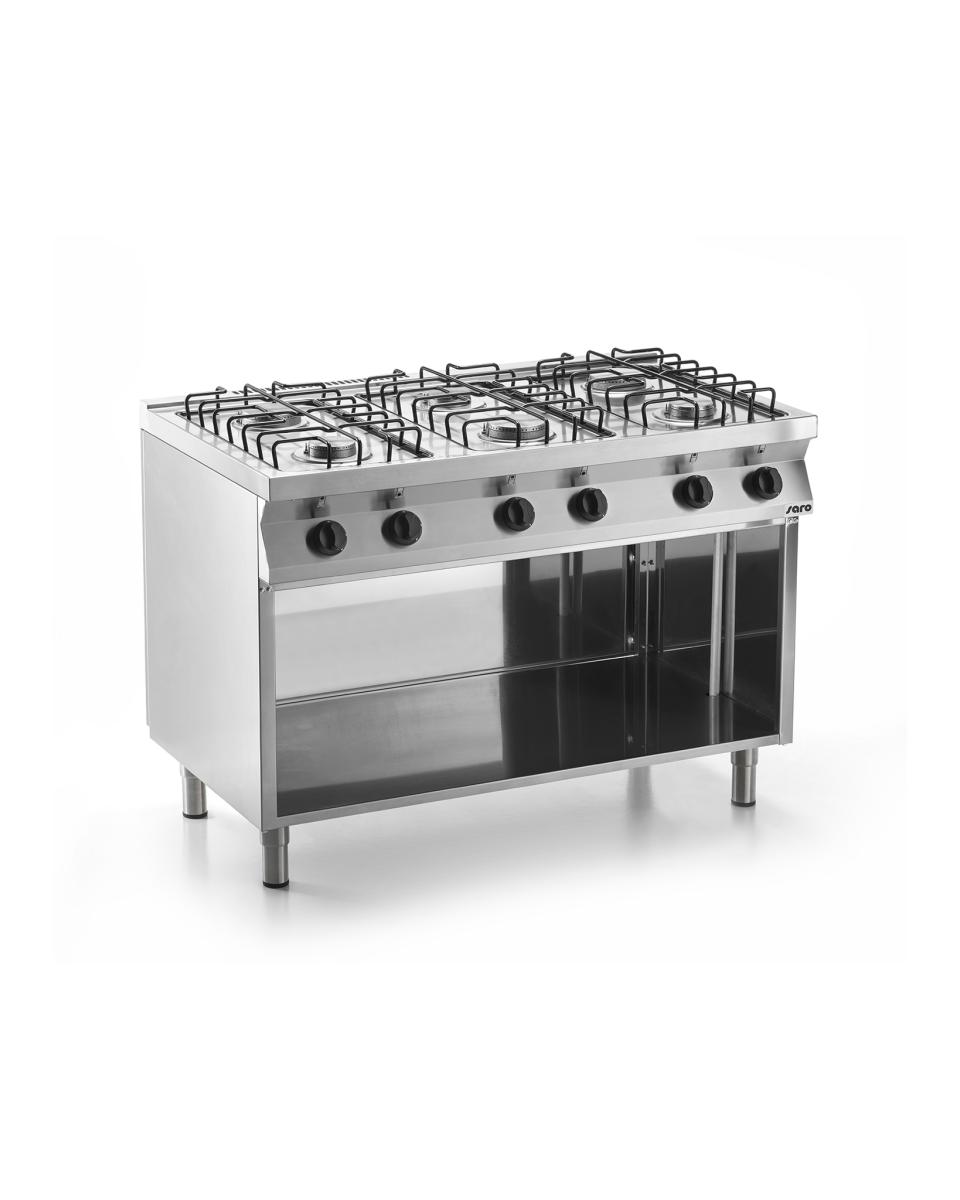 Gasfornuis - 6 Pits - Saro - 423-1605
