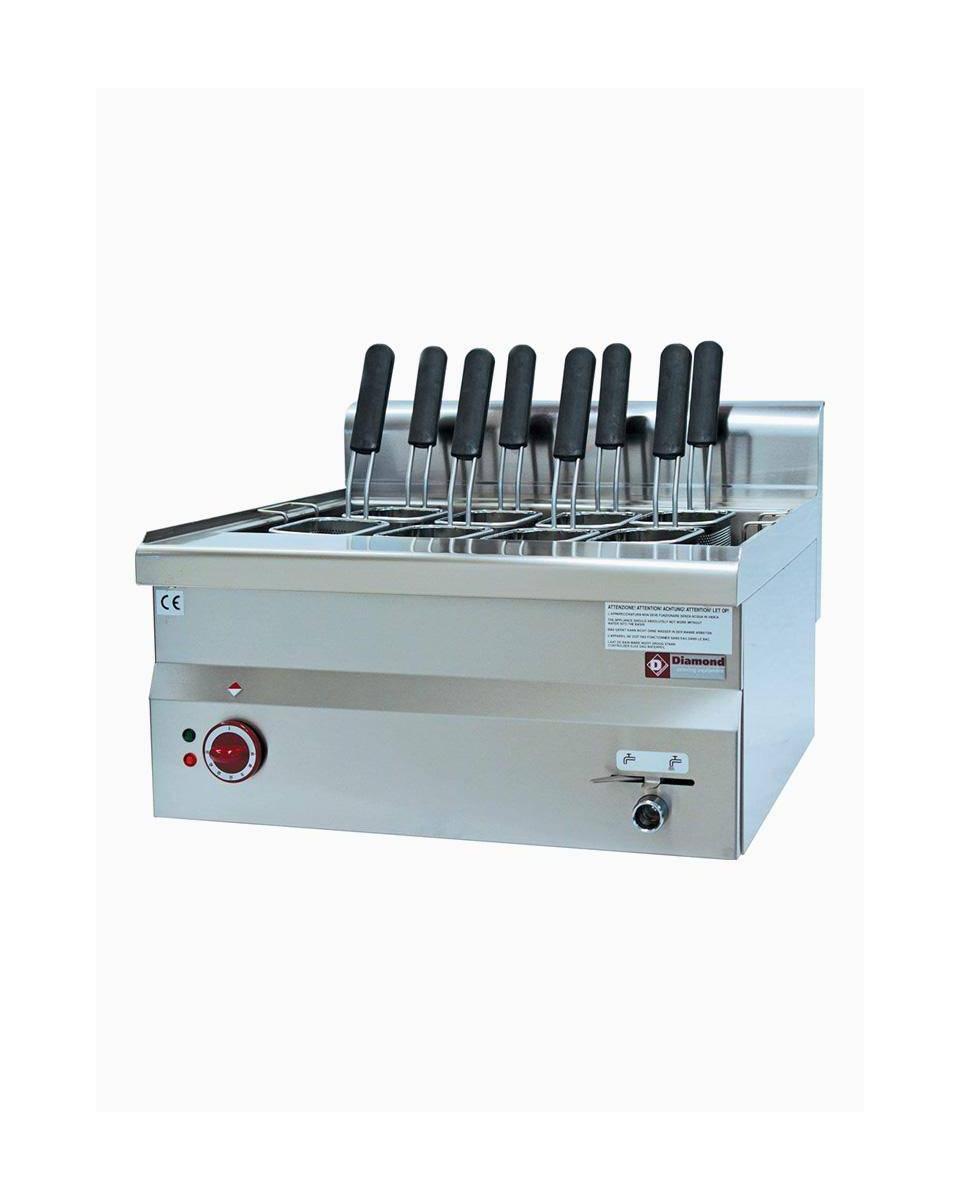 Pastakoker - 30 Liter - Elektrisch - Tafelmodel - Diamond - E60/CP6T