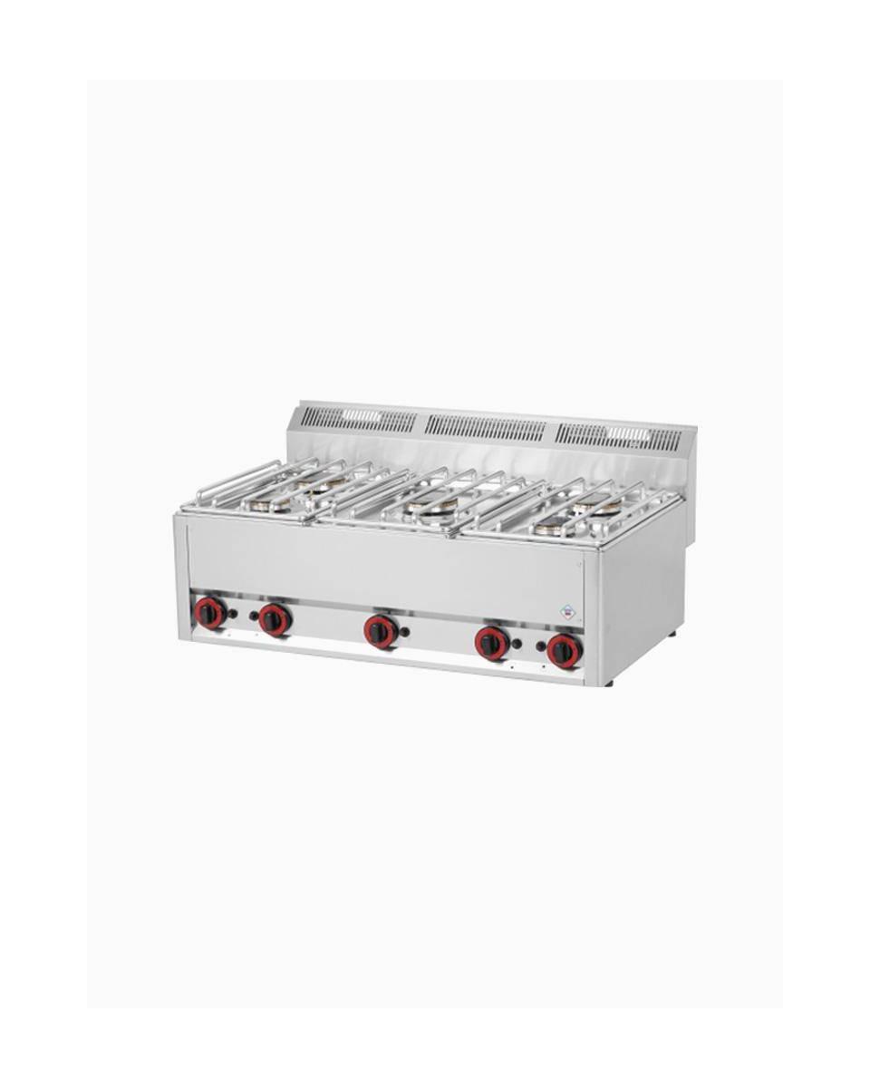 Gasfornuis - 5 branders - Tafelmodel - Diamond - GS6/5FT