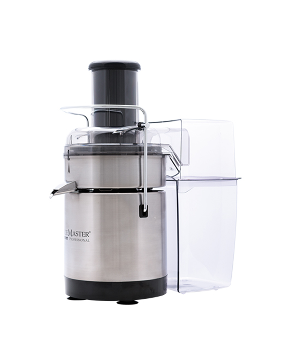 Sapcentrifuge - H 38 x 19 x 31 CM - 4.9 KG - 220 - 240 V - 800 W - RVS - Grijs - JuiceMaster - 425010