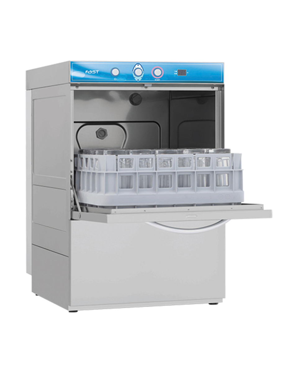Vaatwasmachine - H 67 x 43.6 x 53.5 CM - 31 KG - 220 - 240 V - 3500 W - RVS - Elettrobar - 570040