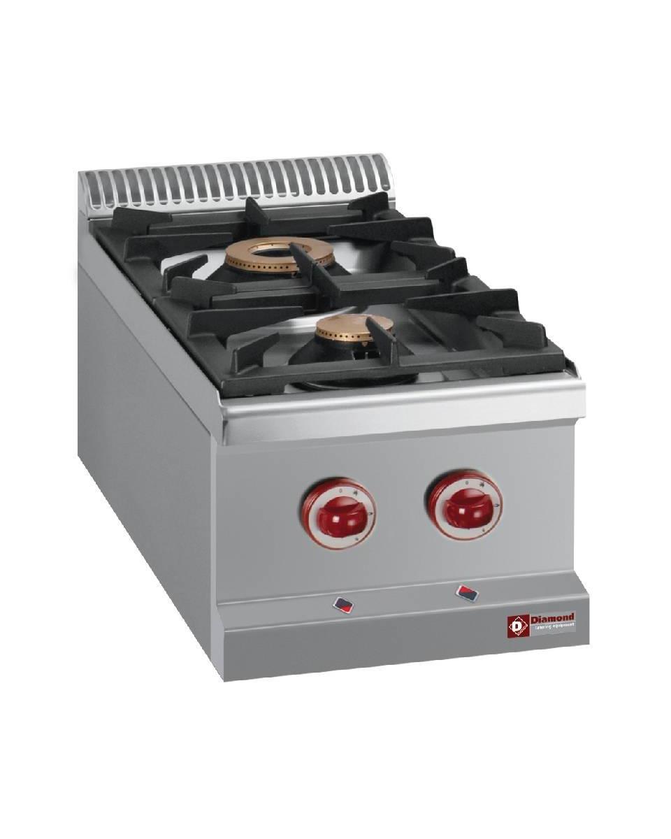 Gasfornuis - 2 Pitten - Tafelmodel - Diamond - G7/2B4T