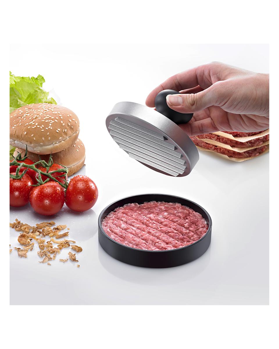 Hamburgerpers - Ø11.5 CM - 6 Stuks - Aluminium - Westmark - 525017