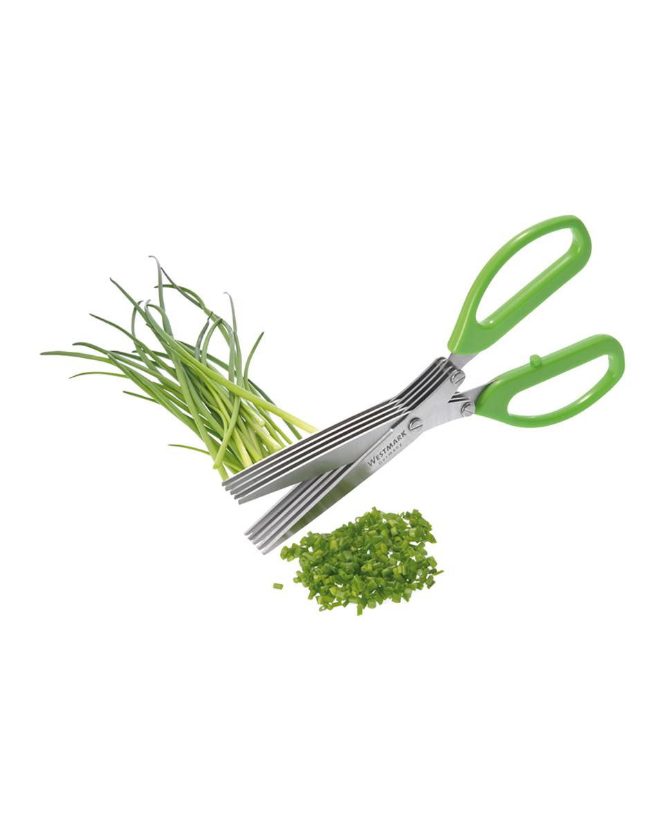 Kruidenschaar - 20 CM - 6 Stuks - 5 bladen - Groen - Westmark - 522639