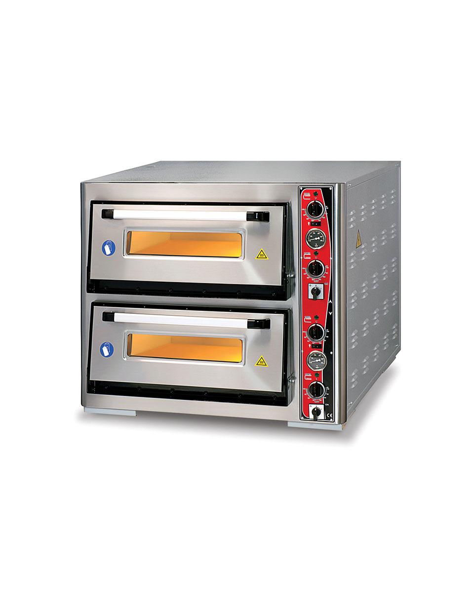 Pizza oven - 2 x 6 - Ø 30 cm - 2 Kamers - PF 6292 DE - GMG
