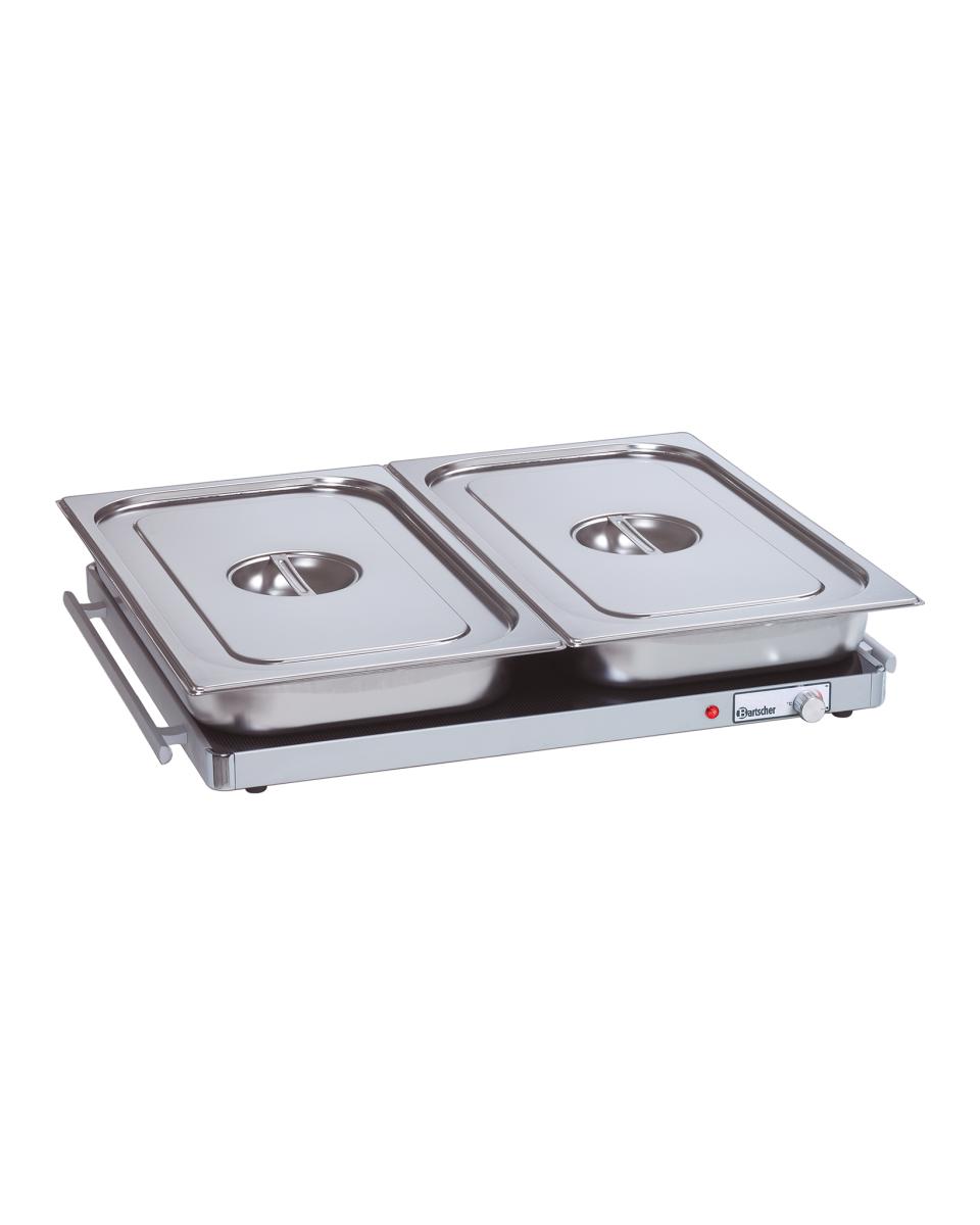Warmhoudplaat - 2/1 GN - Bartscher - 114357