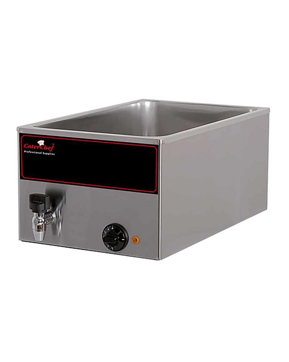 Bain Marie - H 24.5 x 34.5 x 60 CM - 7.24 KG - 220 - 240 V - 1000 W - RVS - Caterchef - 508040