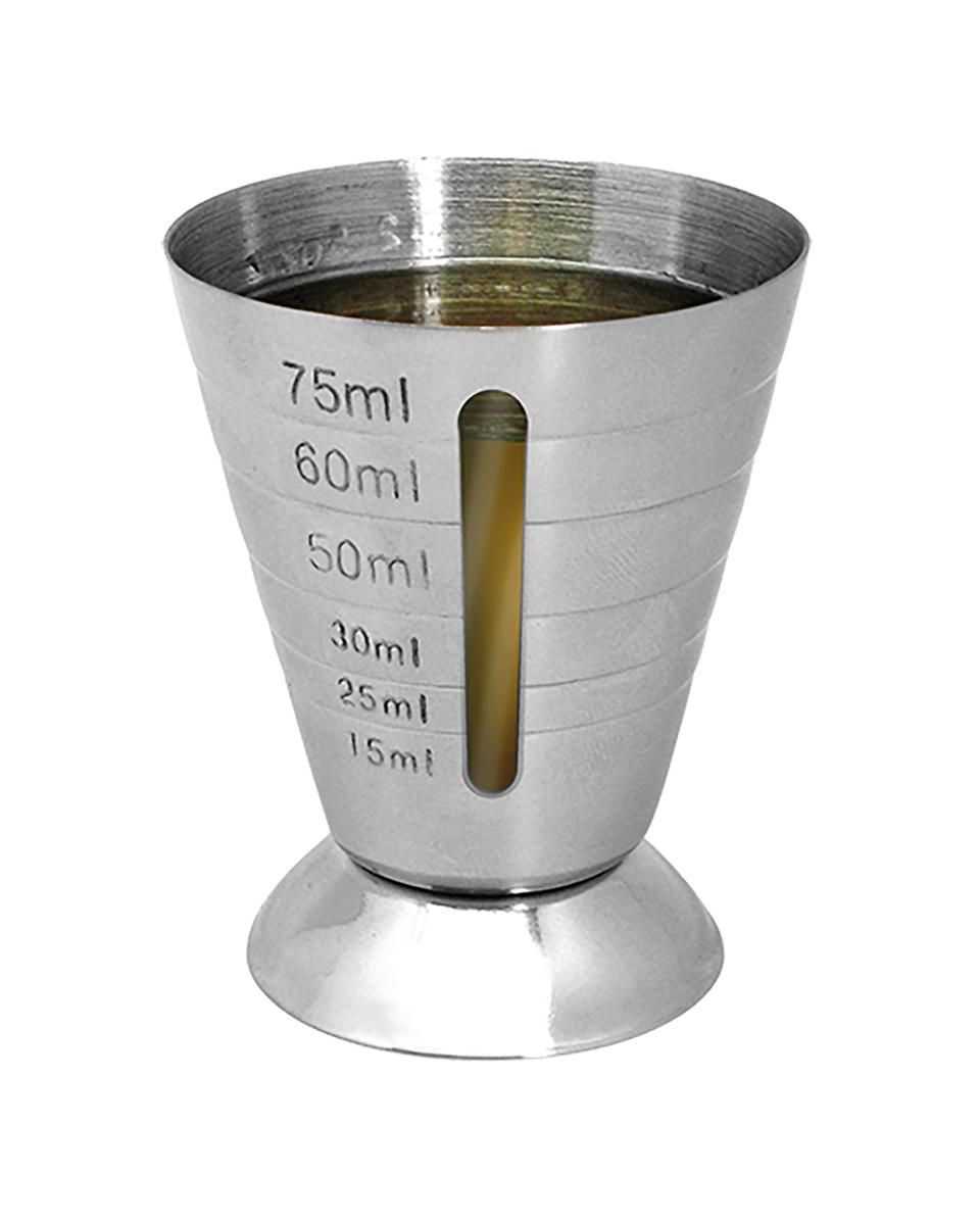 Barmaat - H 7 CM - 0.078 KG - Ø5.6 CM - RVS - Vin Bouquet - 220030