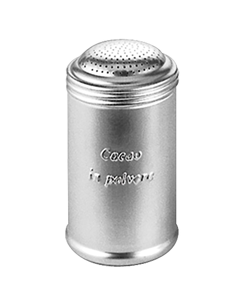 Cacaostrooier - H 9.5 CM - 0.396 KG - Ø6.5 CM - Aluminium - 0.24 Liter - 833020
