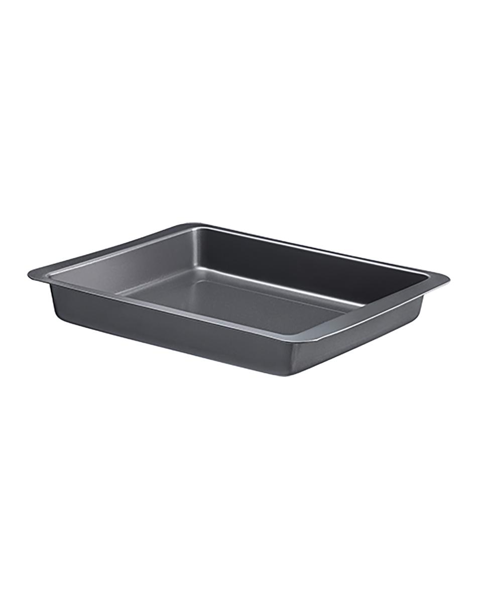 Bakvorm Taart - H 4 x 28.5 x 23 CM - 0.286 KG - Staal - Grijs - +0°C / +230°C - Westmark - 016217