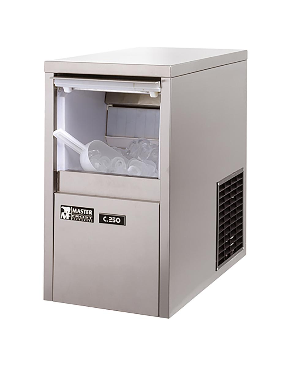 Ijsblokjesmachine - H 58 x 33.5 x 58 CM - 32 KG - 220 - 240 V - 295 W - Luchtgekoeld - R452A - RVS - MasterFrost - 706025