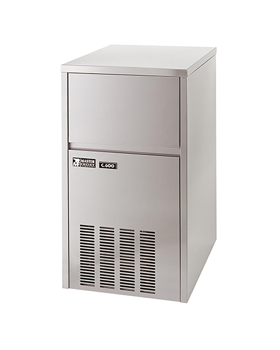 Ijsblokjesmachine - H 84 x 48 x 58 CM - 51.6 KG - 220 - 240 V - 640 W - Luchtgekoeld - R452A - RVS - MasterFrost - 706060