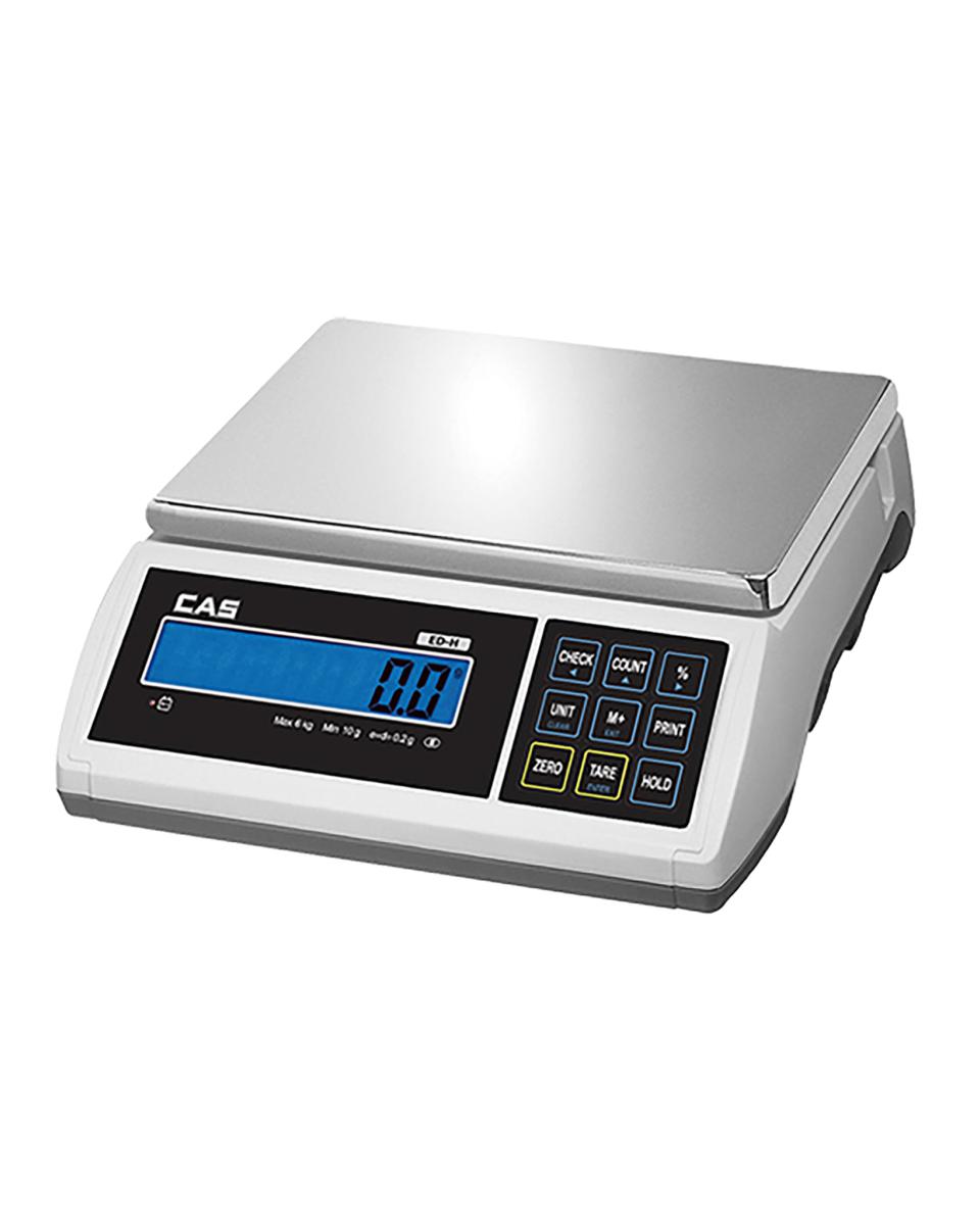 Weegschaal - H 10.7 x 33 x 34.6 CM - 4.5 KG - RVS - CAS - 859715