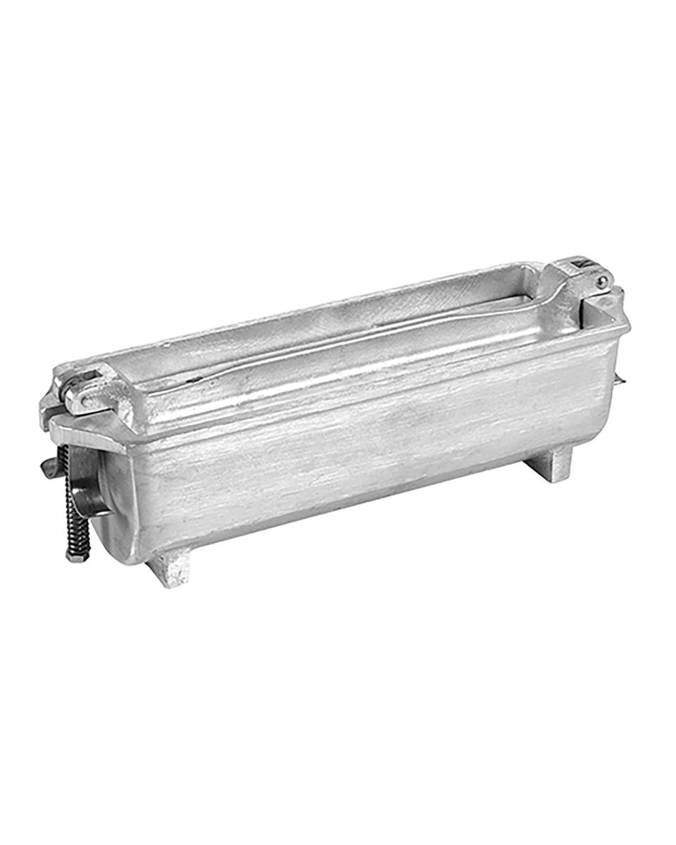 Patevorm - H 8 x 25 x 8 CM - 2 KG - Gegoten Aluminium - Adelmann - 065001