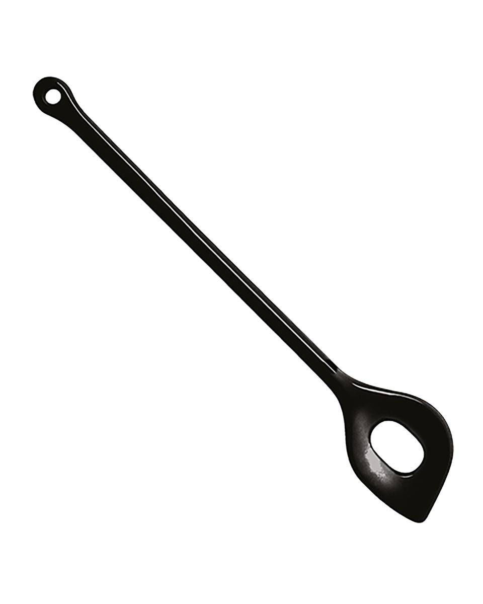 Kooklepel - 0.035 KG - 31 CM - Polybutyleentereftalaat (Pbt) - Zwart - WACA - 937245