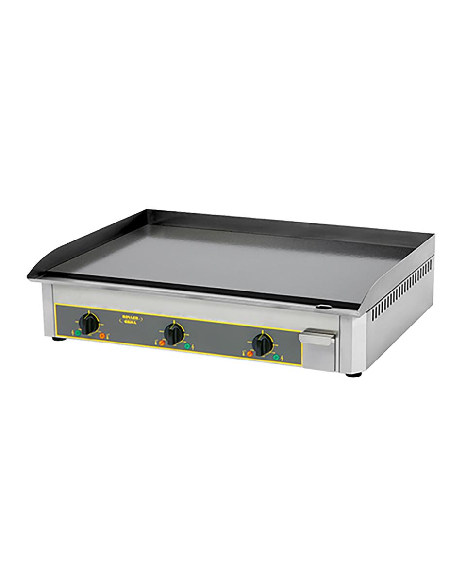 Bakplaat - H 23 x 90 x 47.5 CM - 39 KG - 380 - 415 - Zonder - Stekker V - 9000 W - RVS - Glad - +0°C / +300°C - Roller Grill - 304047