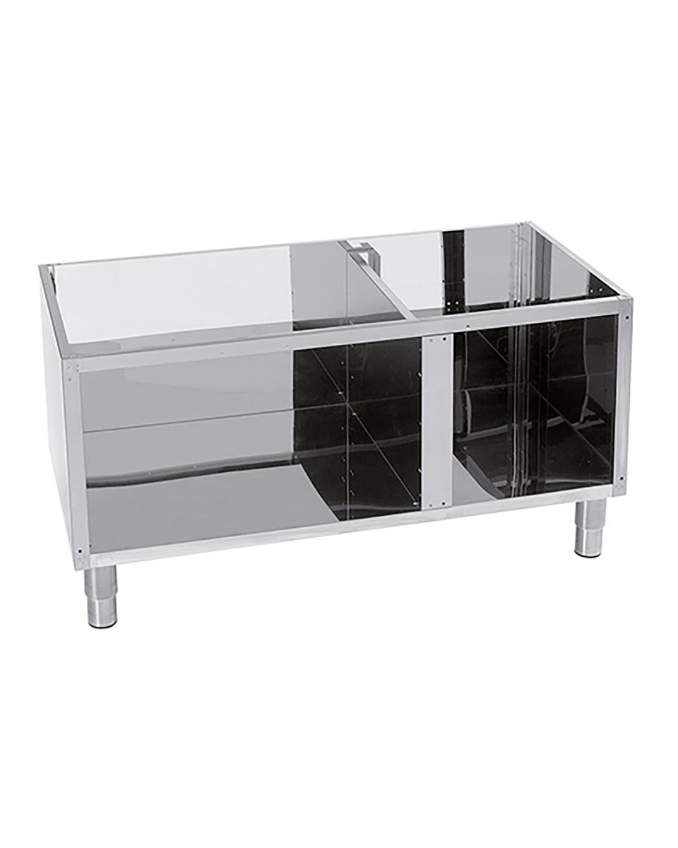 Onderkast - H 57 x 110 x 54 CM - 16.5 KG - RVS - 316066