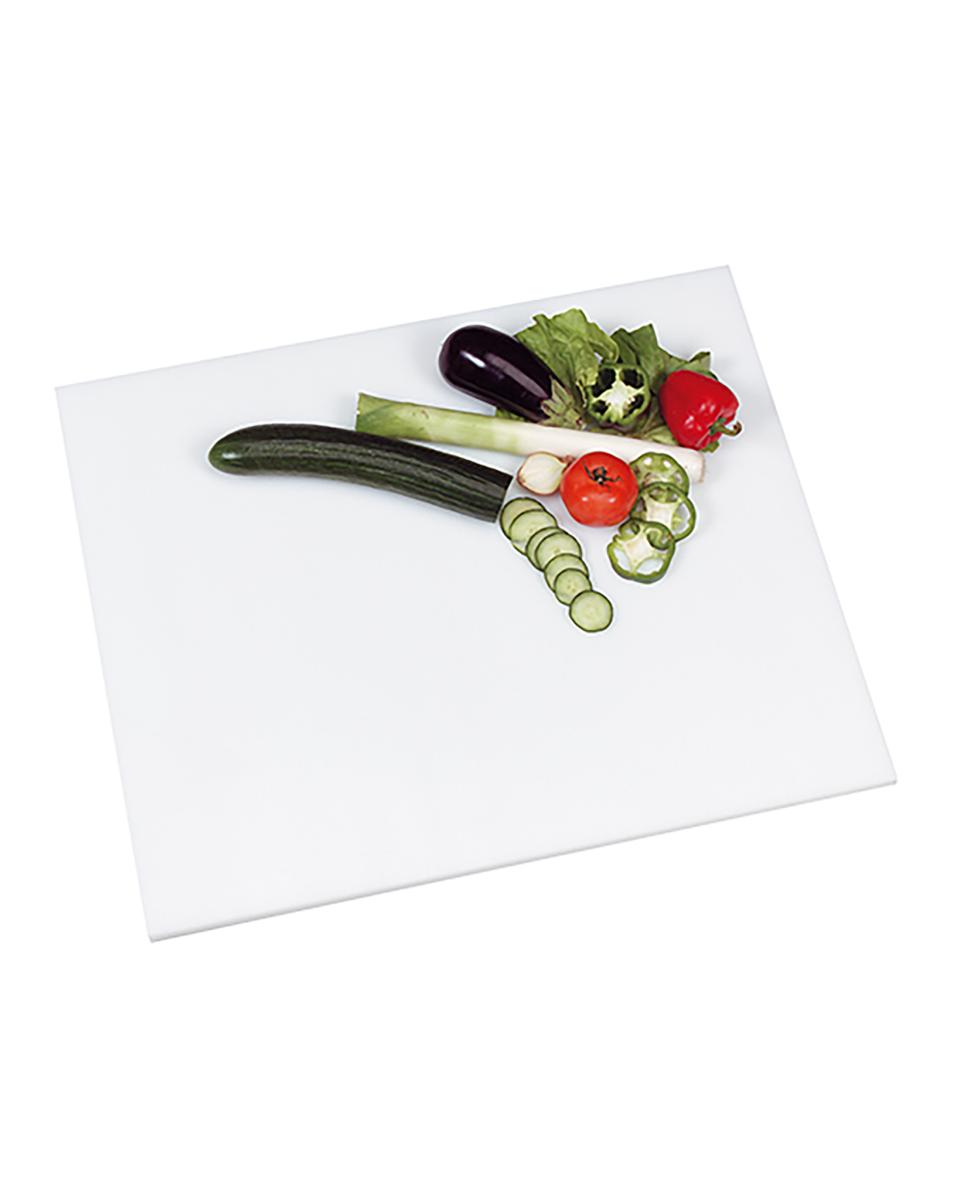 Snijblad - 69 x 57 CM - 7.565 KG - Polyethyleen - Wit - 316155
