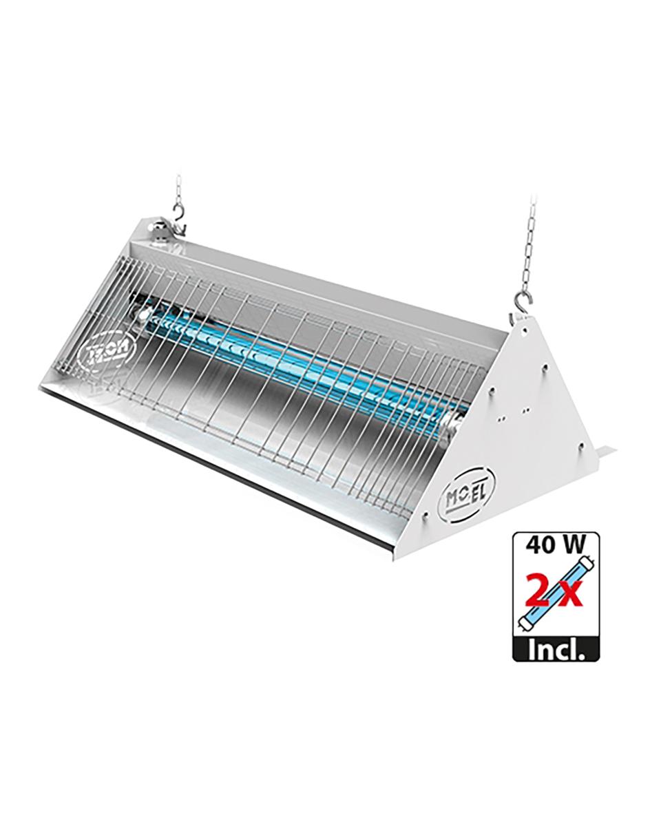 Insektenvanger - H 23.5 x 65.5 x 39 CM - 6.69 KG - 220 - 240 V - 40 W - RVS - Mo-el - 505397