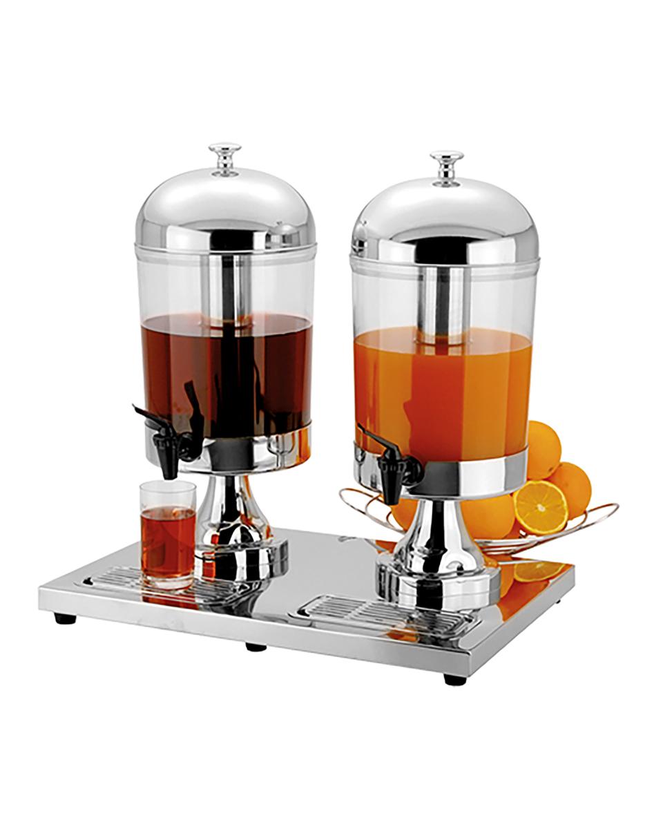 Sapdispenser - H 55 x 54 x 36 CM - 8.7 KG - Acryl - 8 Liter - 537012