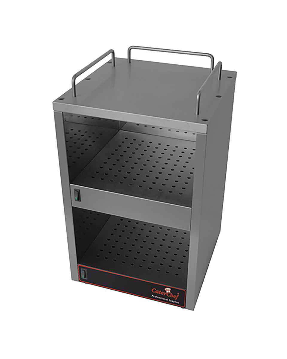 Koppen Warmhoudapparaat - H 56 x 32 x 32 CM - 11.7 KG - 220 - 240 V - 140 W - RVS - +0°C / +75°C - Caterchef - 537300