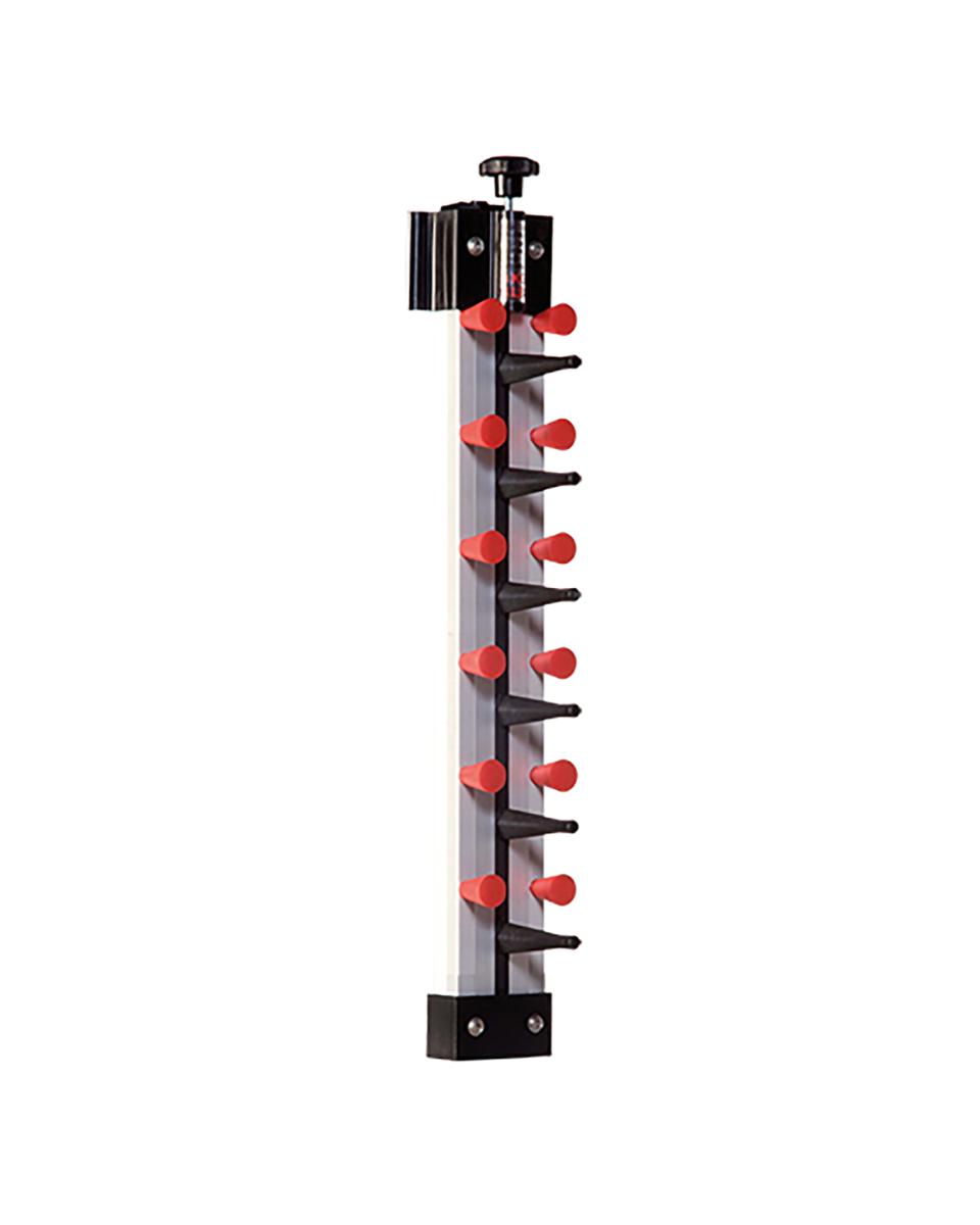 Bordenrek Wandmodel - H 62 x 13 x 13 CM - 1 KG - RVS - Plate Mate - 556001