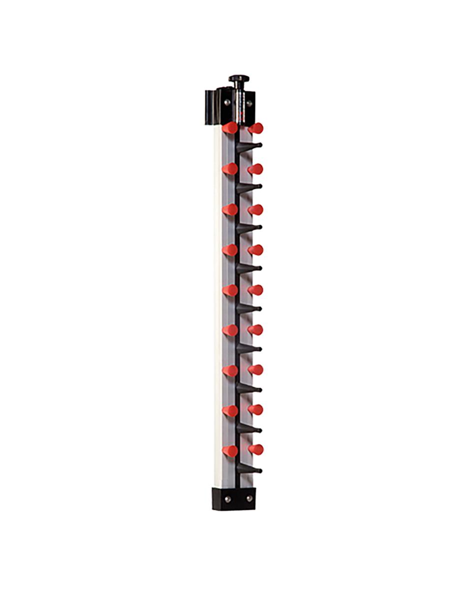 Bordenrek Wandmodel - H 82 x 13 x 13 CM - 1.5 KG - RVS - Plate Mate - 556002