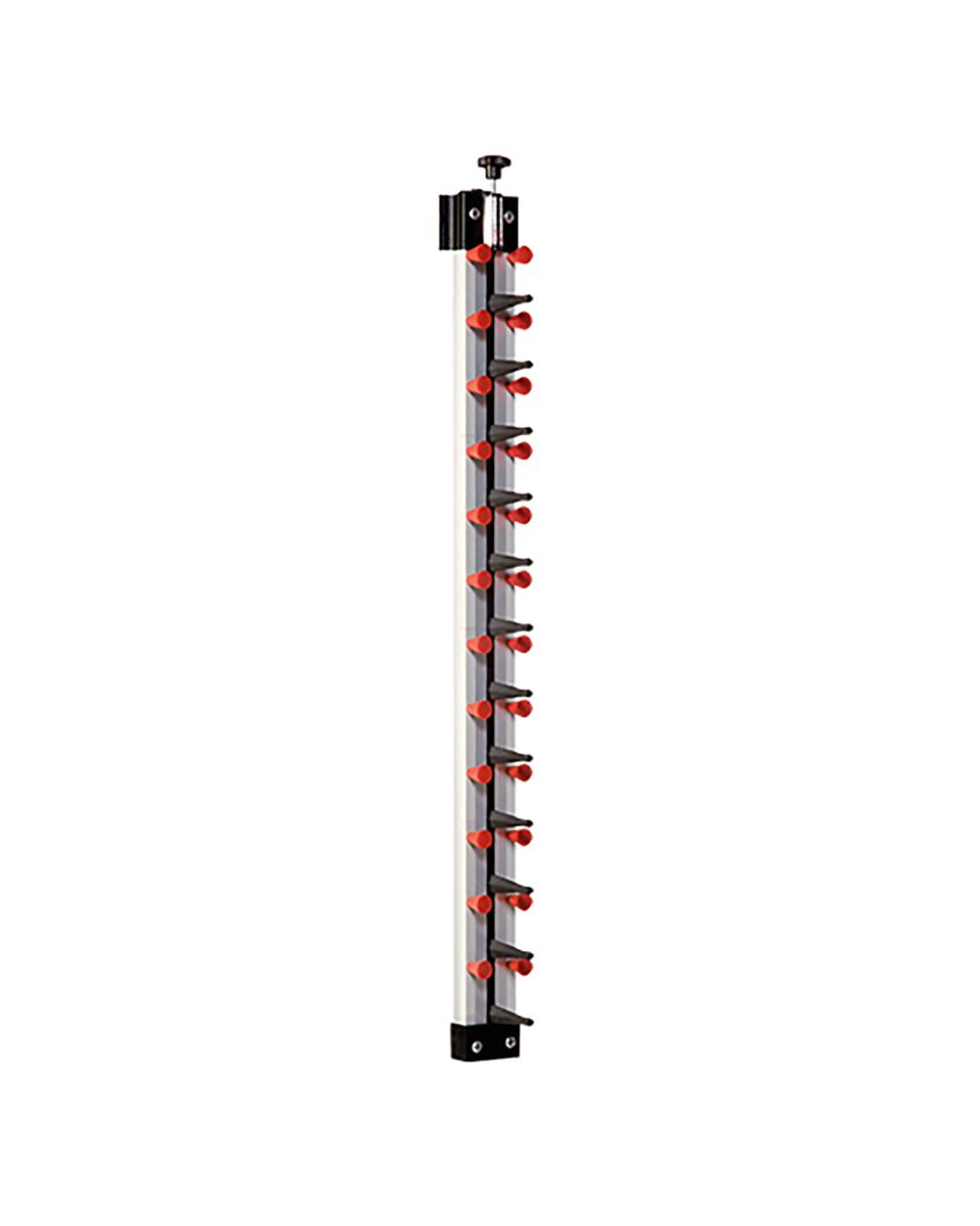 Bordenrek Wandmodel - H 103 x 13 x 13 CM - 1.9 KG - RVS - Plate Mate - 556003