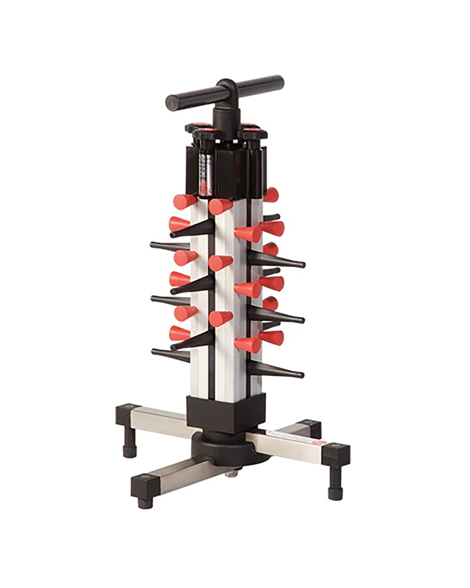 Bordenrek Tafelmodel - H 56 x 27 x 27 CM - 3 KG - RVS - Plate Mate - 556010