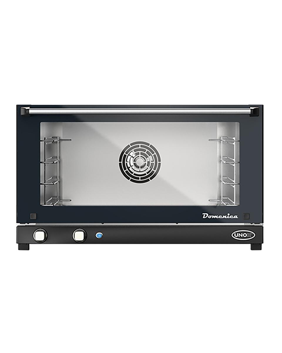 Heteluchtoven - H 47.2 x 80 x 70.6 CM - 44 KG - 380 - 415 - Zonder - Stekker V - 5300 W - RVS - +80°C / +260°C - Unox - 596070