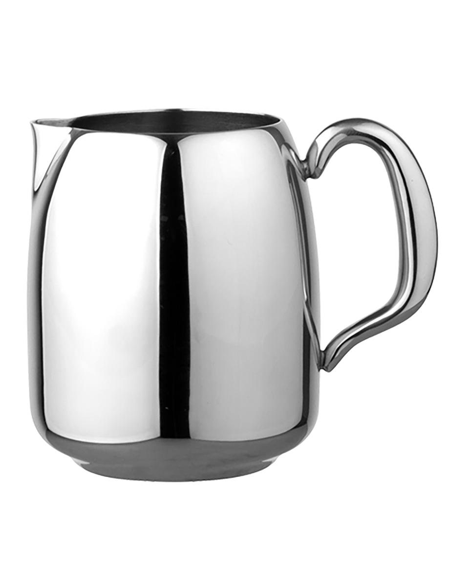 Roomkan - H 10 CM - 0.23 KG - Ø9 CM - RVS 18/10 - 0.35 Liter - 635016
