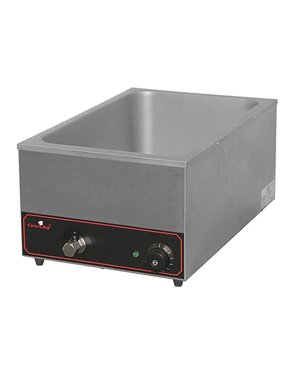Bain Marie - H 25.5 x 35.4 x 59.5 CM - 8 KG - 220 - 240 V - 1200 W - RVS - Caterchef - 688030