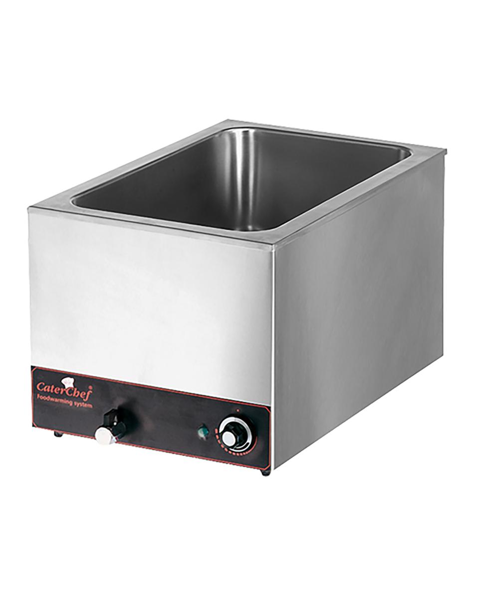 Bain Marie - H 28.6 x 35.4 x 59.5 CM - 8.5 KG - 220 - 240 V - 1200 W - RVS - Caterchef - 688040