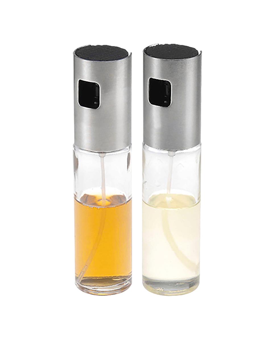 Olie & Azijn Verstuiver - H 18 CM - 0.228 KG - Ø4.2 CM - Glas - Transparant - 0.1 Liter - Westmark - 016027