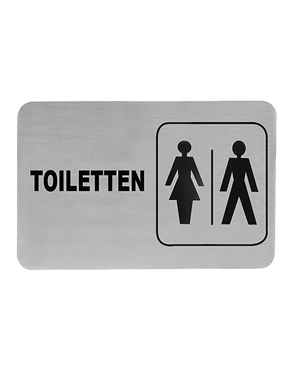 Infobord - H 6 x 11 CM - 0.05 KG - RVS - 705202