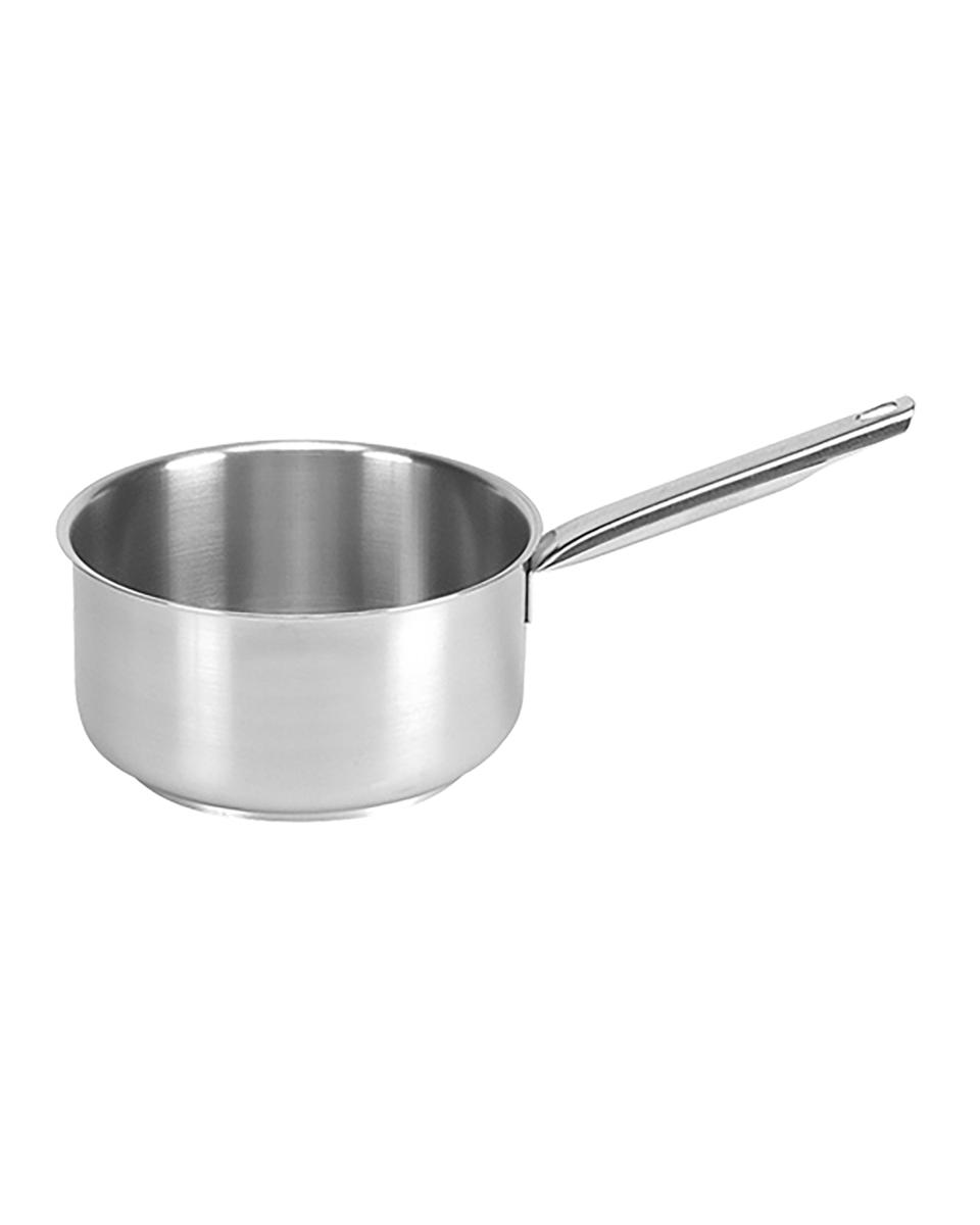 Steelpan - H 7.5 CM - 0.7 KG - Ø16 CM - RVS 18/10 - 1.5 Liter - Pujadas - 720040