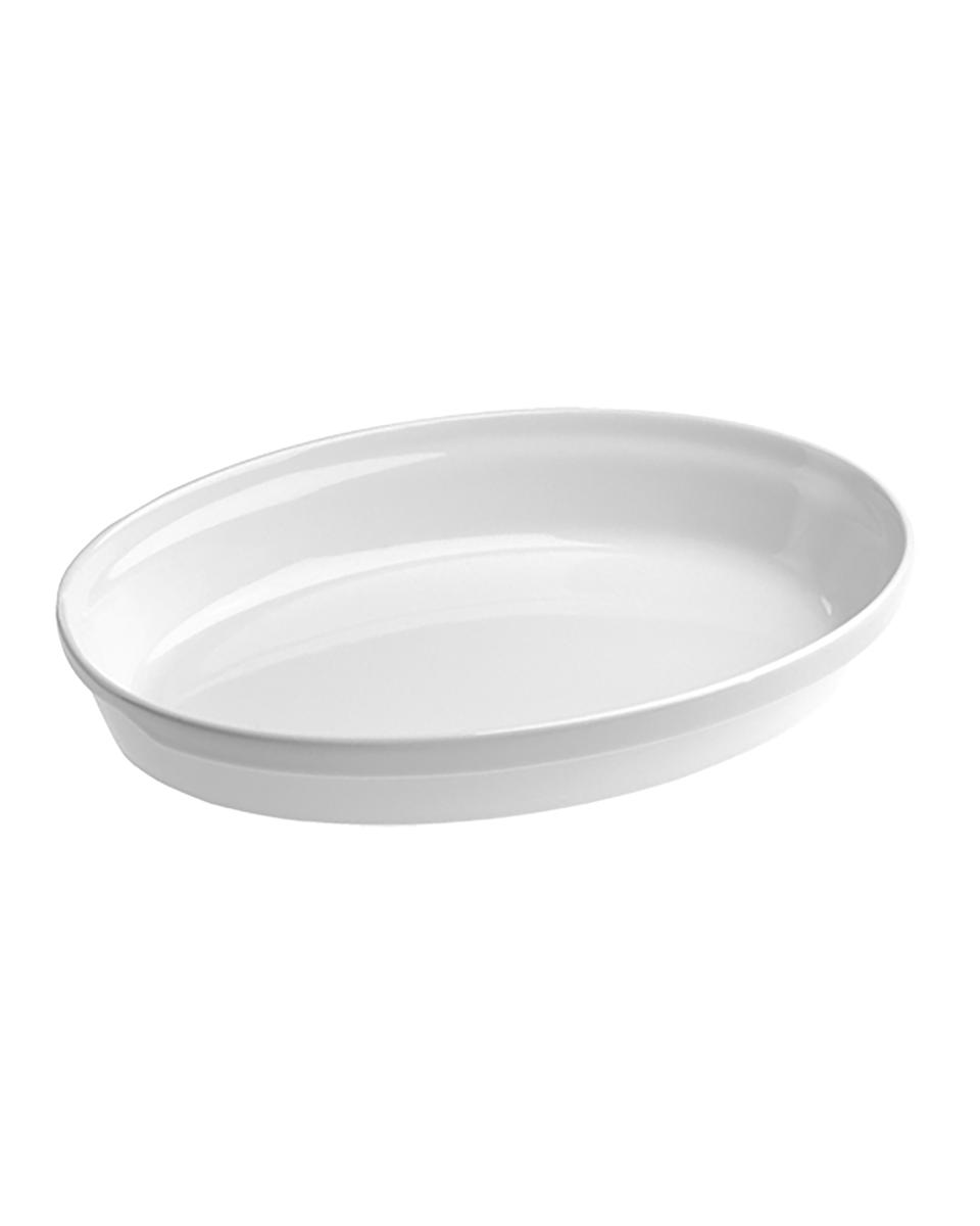 Gratineerschaal - 26 x 17.7 CM - 0.66 KG - Porselein - Wit - Revol - 735612