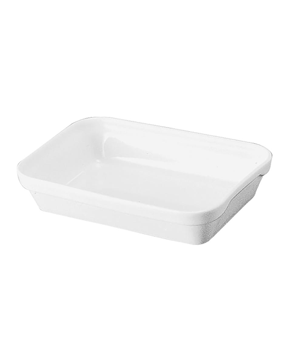 Gratineerschaal - H 4 x 19 x 13 CM - 0.415 KG - Porselein - Wit - Revol - 735631