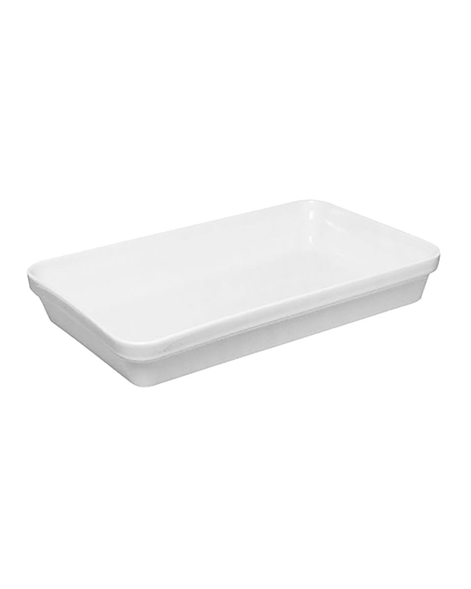 Gratineerschaal - H 4.5 x 28 x 17 CM - 1 KG - Porselein - Wit - Revol - 735632