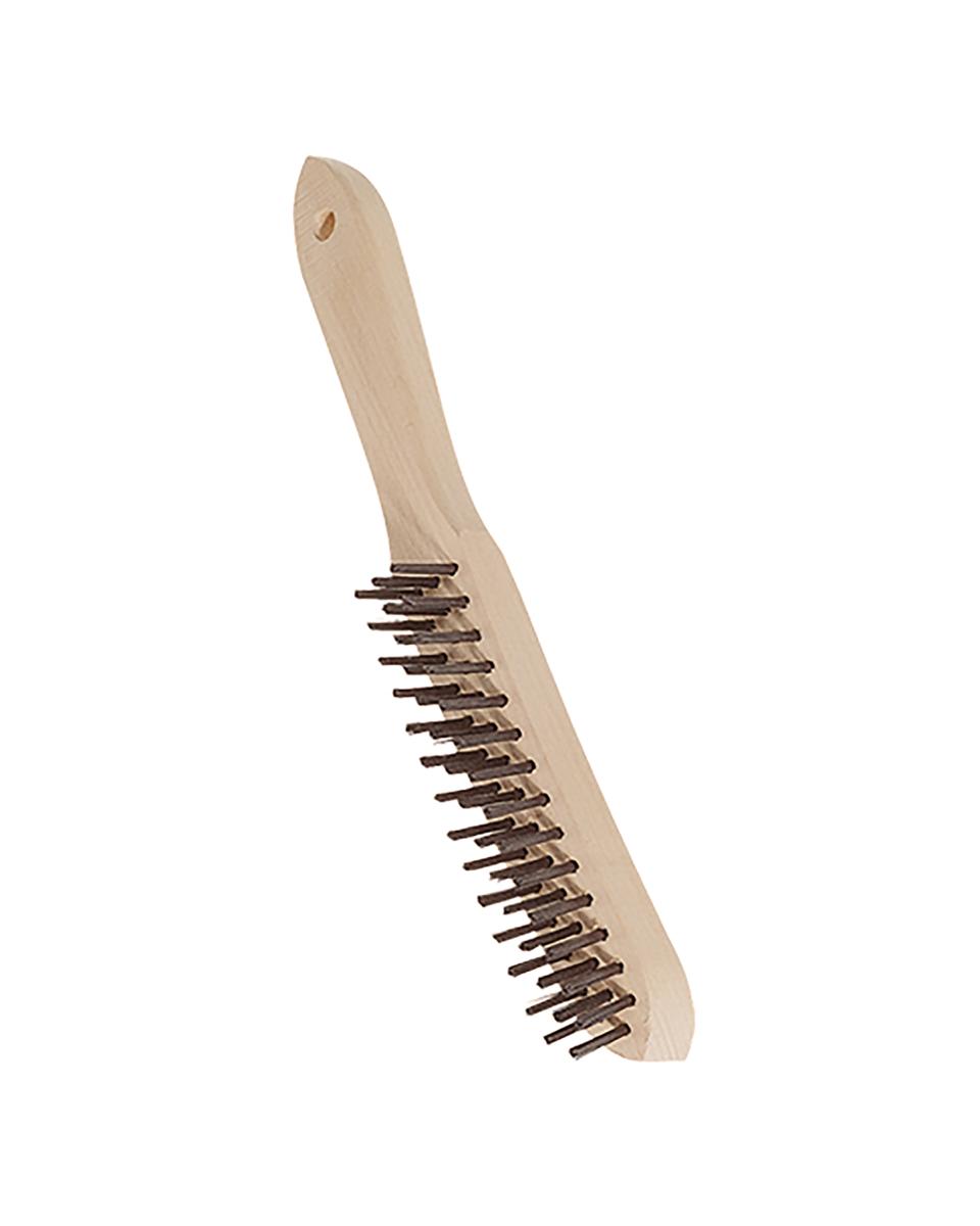 Staalborstel - H 4 x 2.5 CM - 0.108 KG - 28 CM - Staal - 803001