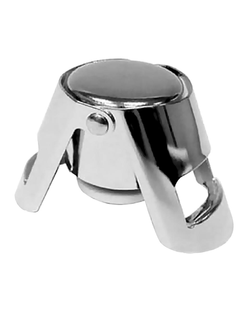 Champagnefles Afsluiter - 0.065 KG - RVS - 824008