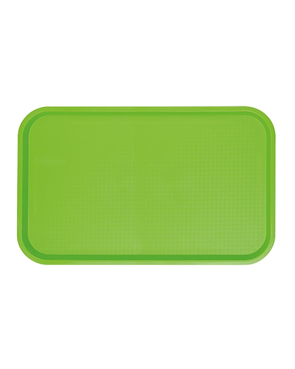 Dienblad - 1/1 GN - H 2 x 53 x 32.5 CM - Polypropyleen - Groen - Caterchef - 430174