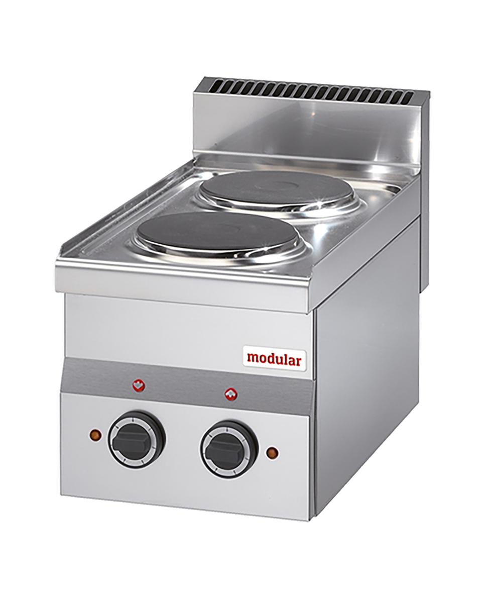 Kooktoestel - H 28 x 30 x 60 CM - 11 KG - 220 - 240 - Zonder - Stekker V - 3000 W - RVS - Elektrisch - Modular - 316605