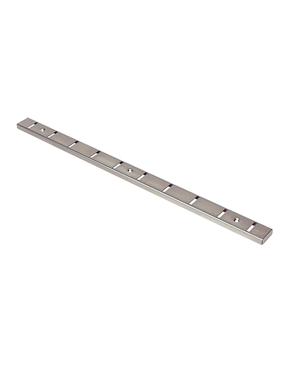Plankhouder - H 75 x 3 x 2 CM - 1 KG - RVS - 317091