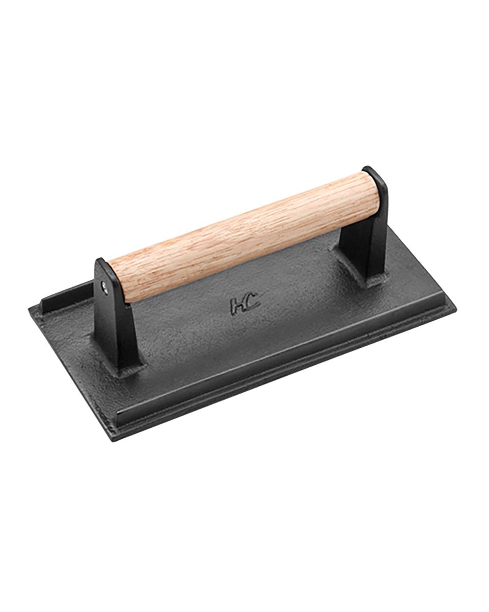 Vlees Braad - H 7.5 x 22 x 11 CM - 1.1 KG - Gietijzer - 008080