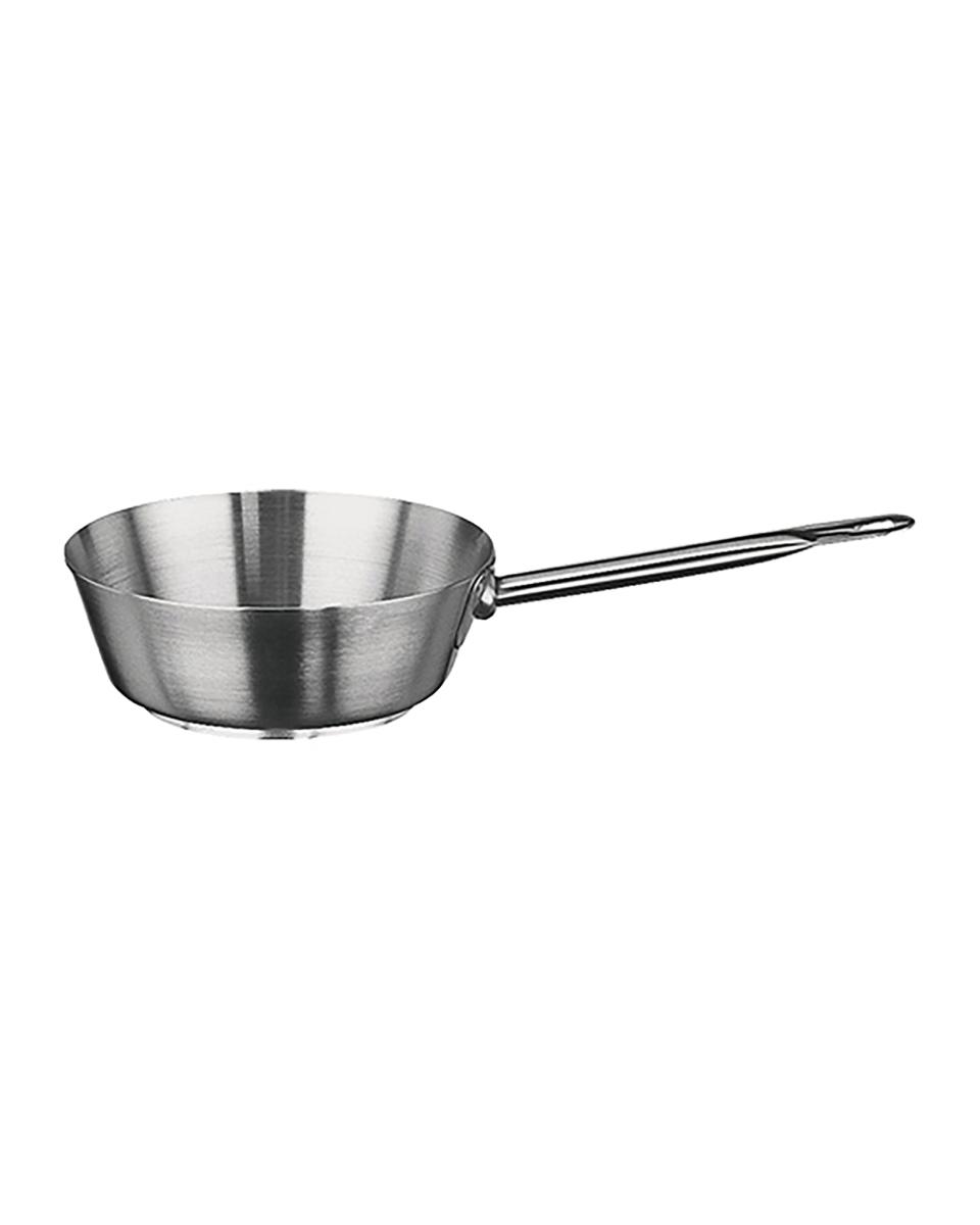 Sauteuse - H 6.5 CM - 1.05 KG - Ø20 CM - RVS 18/10 - 1.6 Liter - 935003
