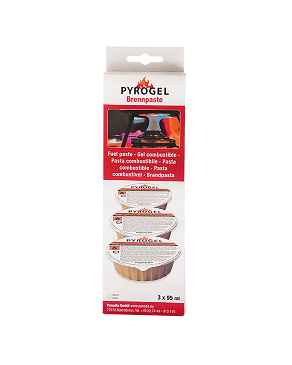 Brandpasta - 0.24 KG - Ethanol - 0.095 Liter - Pyrogel - 046008