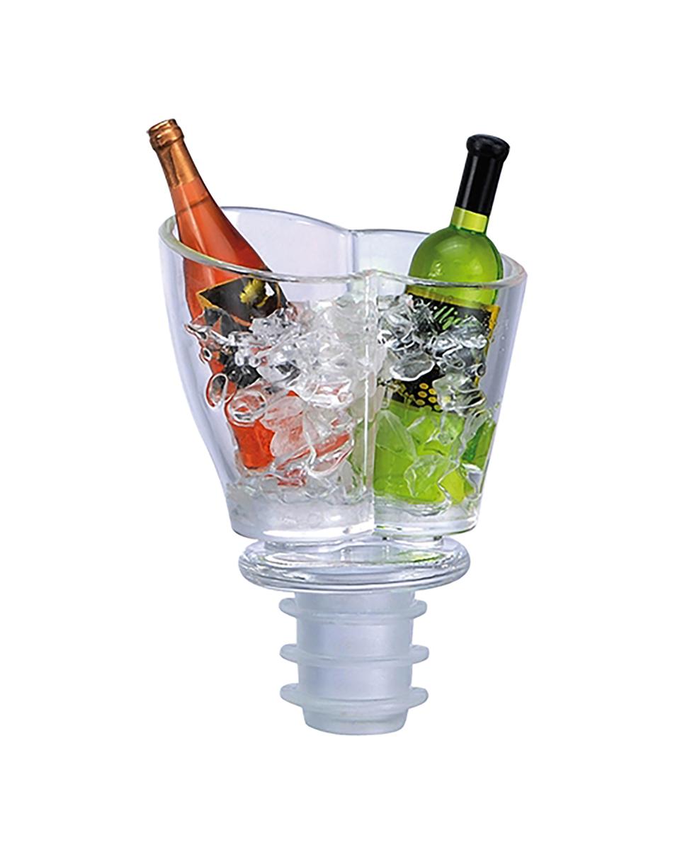 Champagnefles Afsluiter - 0.08 KG - Kunststof - 130053