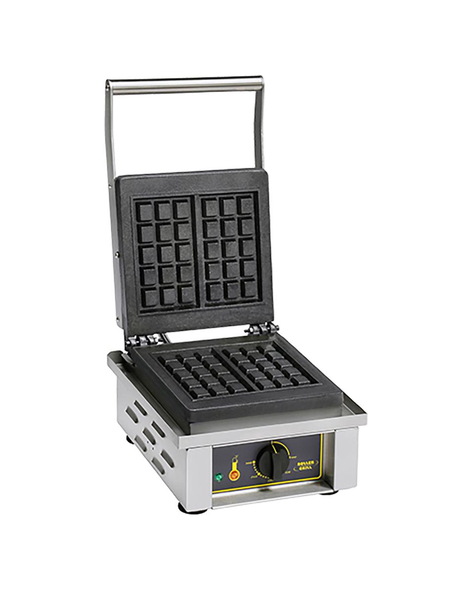 Wafel Bakapparaat - H 23 x 30.5 x 44 CM - 19 KG - 220 - 240 V - 1600 W - Gietijzer - +0°C / +300°C - Roller Grill - 304041